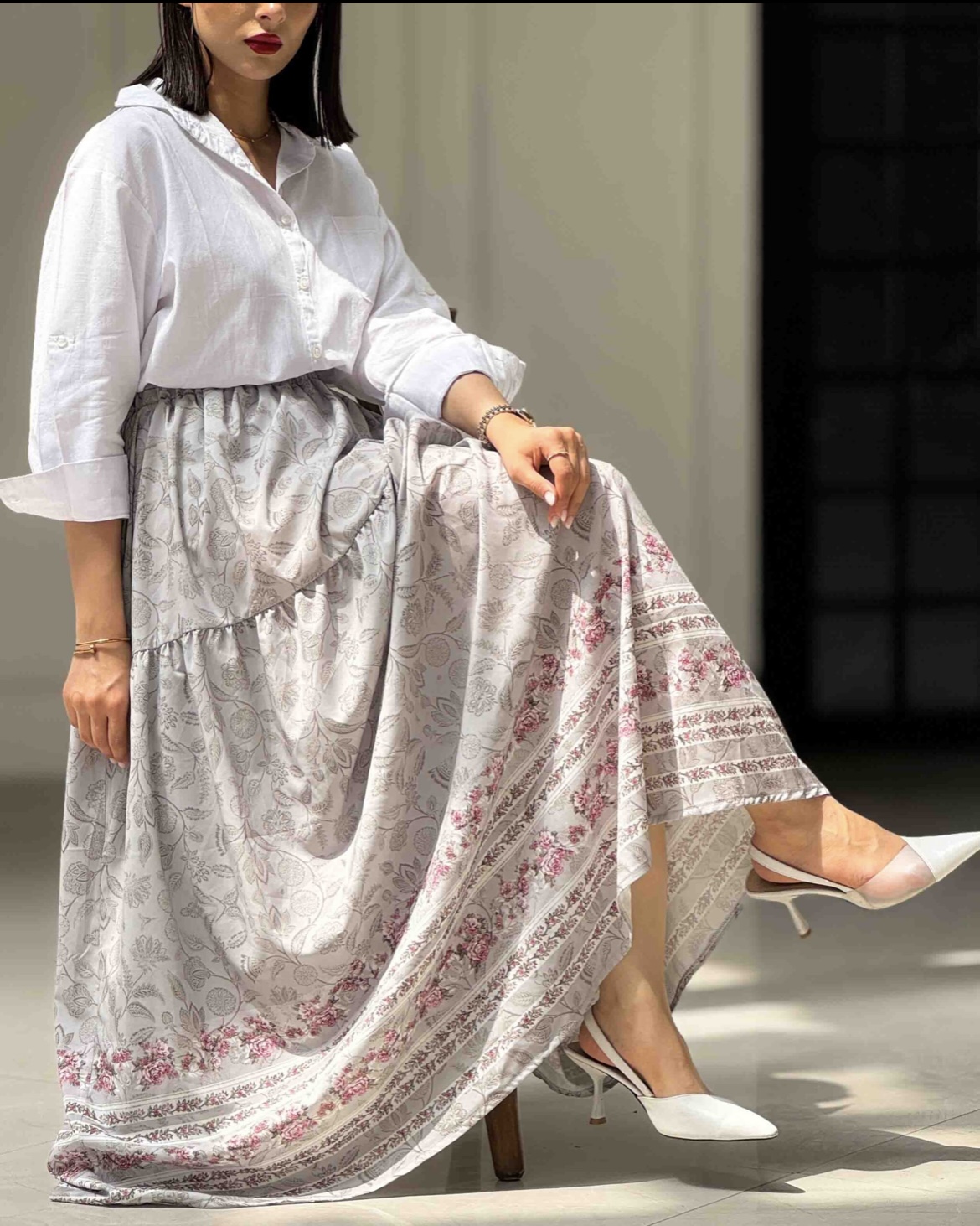 دامن چین دار