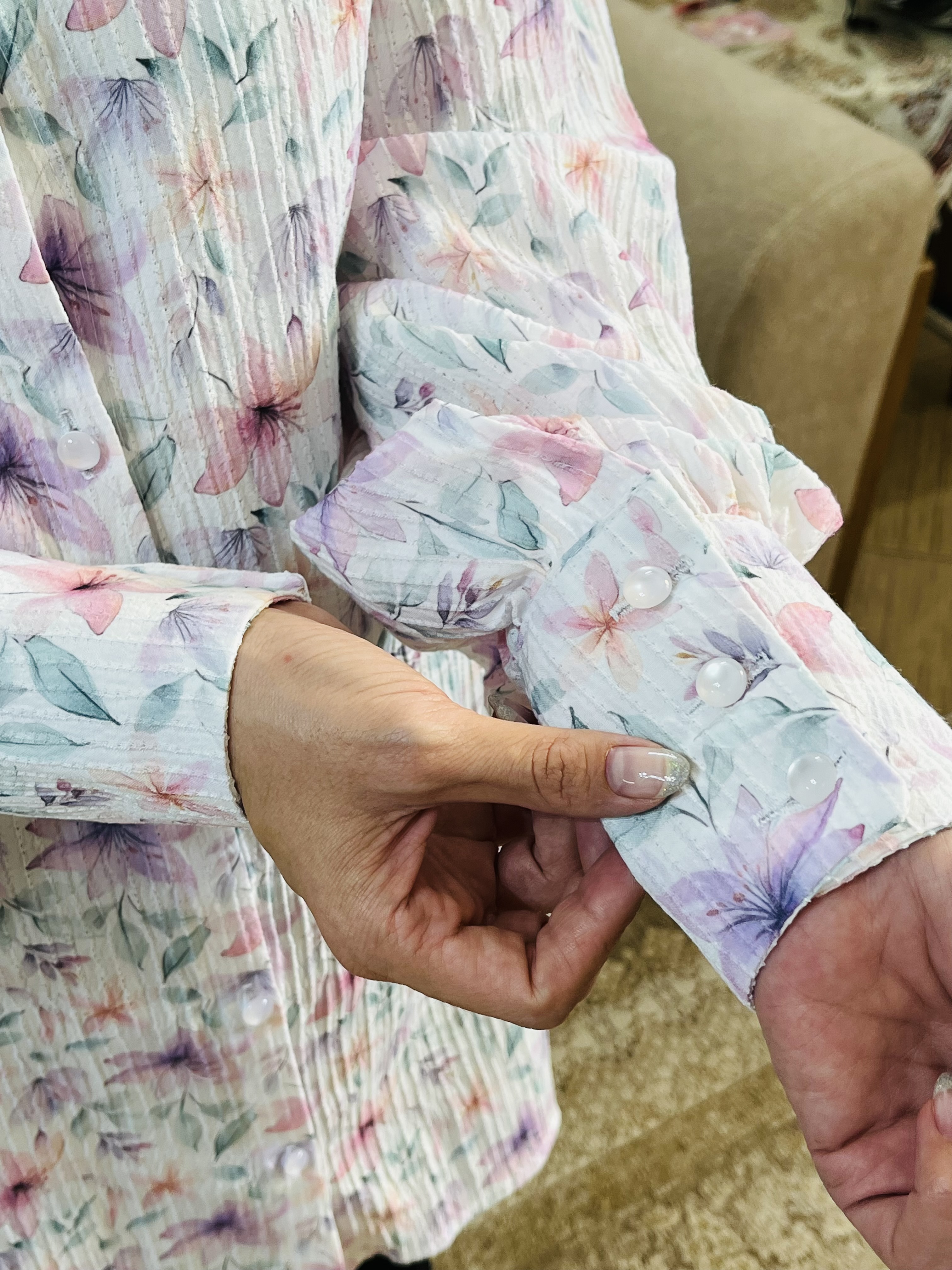 شومیز فلور نخ زنانه